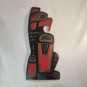 Squamish Nation Wooden Carving by Fred Baker "Thunder Bird"